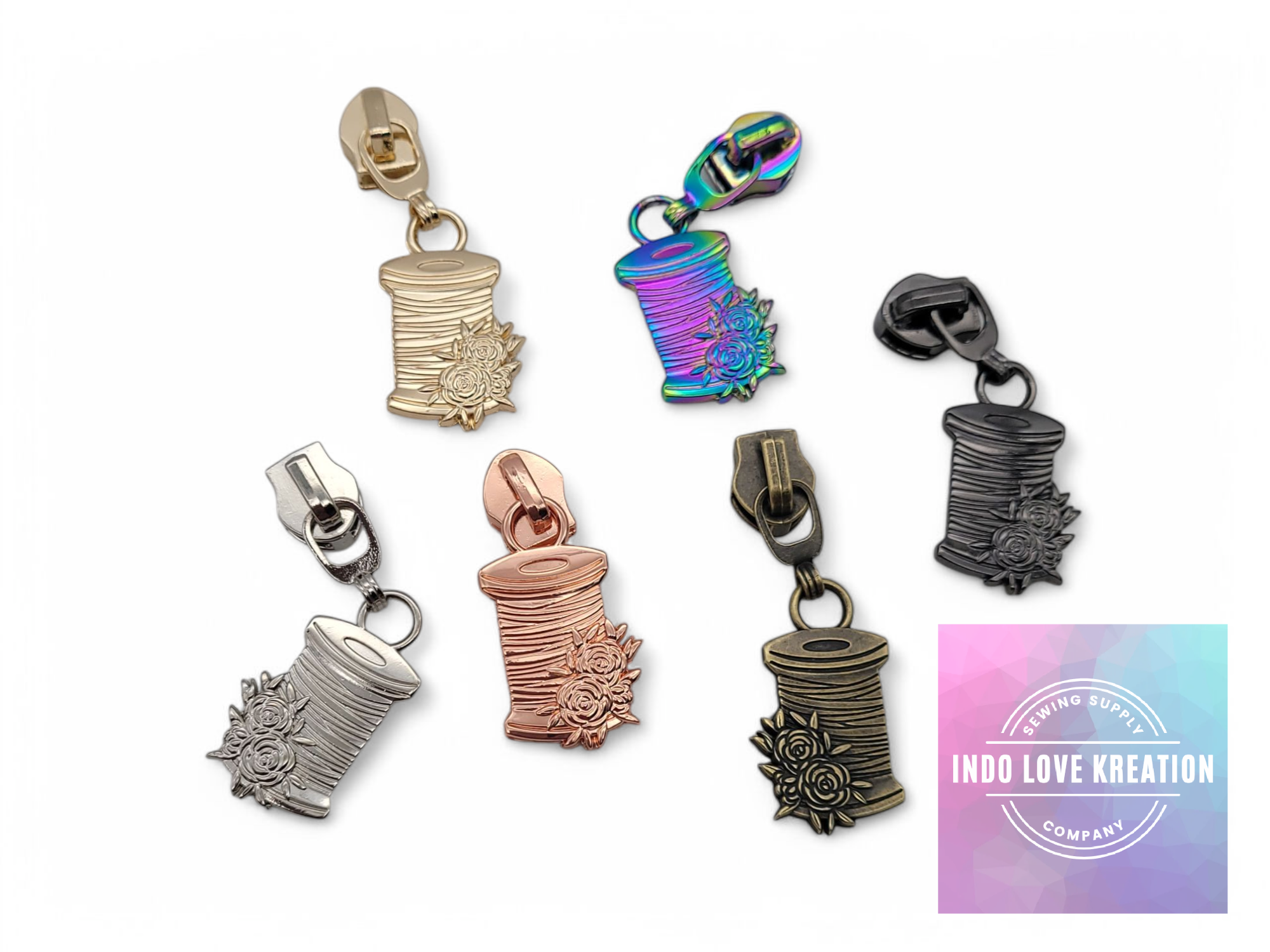Size 5 Zipper Pull - Sewing Thread – INDO LOVE KREATION